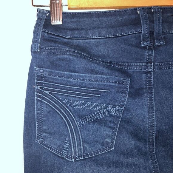 Seven7 Size 4 High Rise Skinny Dark Wash Jeans - Picture 11 of 16